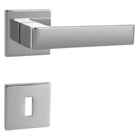 Door Handle MPK HIT HR SQ6 - Polished chrome