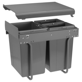 Ausziehbarer Mülleimer GTV - PRACTI ECO 400 LARGE