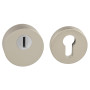 Safety rosette CUBO - R 3232 - Nickel pearl