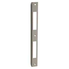 Striker plate AGB F18 L - Polished nickel