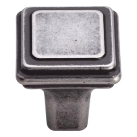 Möbelgriff WYOMING - Antikes Silber