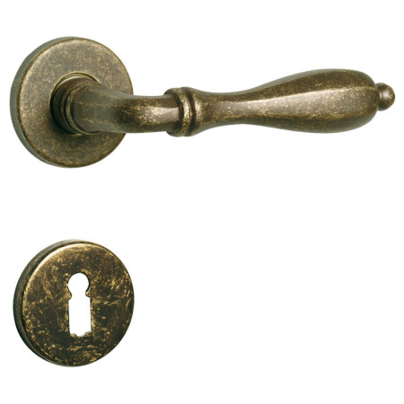 Door handle LIENBACHER SWEZIA - Antique bronze