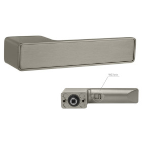 Klamka MPK GRANDERA IN LOCK - RT - Nikiel matowy