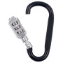Lockable Carabiner with Number Code
