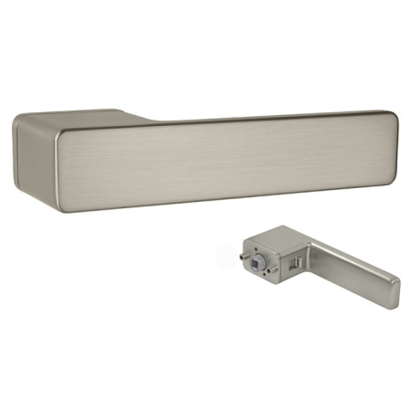 Kľučka na dvere MPK PERFECTA SWITCH LOCK - RT - Nikel matný
