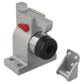Industrieller Türstopper mit interner Feder und Haken