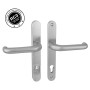 MPK SECURO ALU A04 PLUS COSLAN RC3 Security Door Handle Set