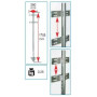 Stainless Steel Mailbox Stand ROTTNER