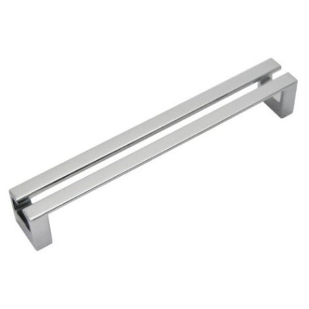 Furniture handle TWIX - Polished chrome