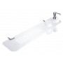 Shelf with holders, cup and soap dispenser IXI NIMCO KIBO Ki X360-5K31W-26