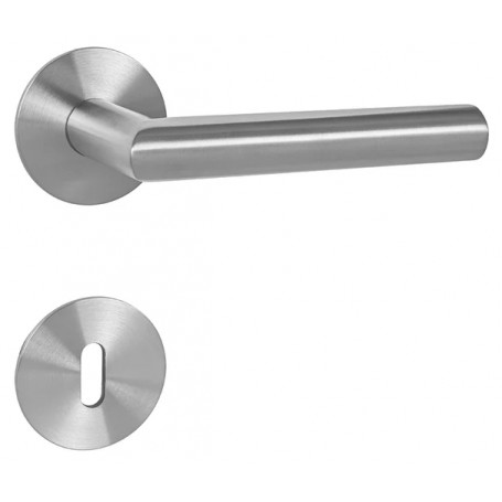 Handle MP FAVORIT 22 - R 3SM - Brushed stainless steel