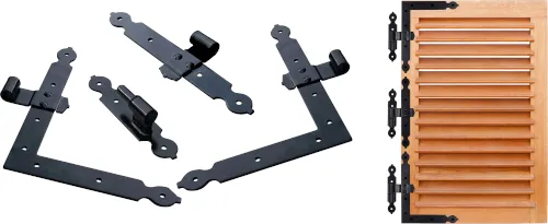 Záves na dvere rustikálny